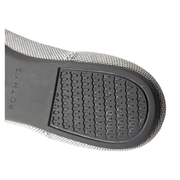 ROTHY'S The Point 'Grey Red Piping' Flats Size 8 - Picture 10 of 10